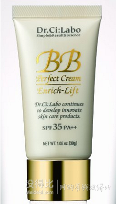 Dr.Ci:Labo 城野醫(yī)生 抗皺緊致BB霜SPF35 PA++ 金色瓶 30g