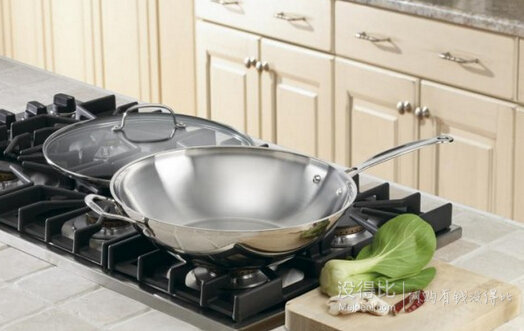 Cuisinart 美膳雅 不銹鋼炒鍋35cm