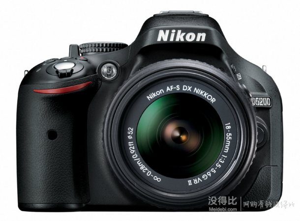 Nikon 尼康 D5200（18-55mm VRII）單反套機  2499元包郵