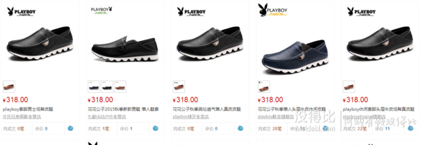 PLAYBOY男式新款舒適時尚休閑鞋