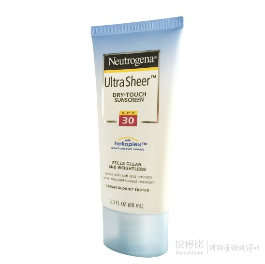 雙重優(yōu)惠！Neutrogena 露得清 輕透防曬乳液 SPF30 PA+++ 88ml(進(jìn))+湊單  61.3元包郵