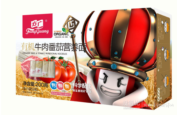 方廣 有機(jī)牛肉番茄營(yíng)養(yǎng)面 200g 折約10元（19.9，買1贈(zèng)1）