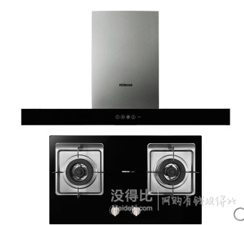 新低價：ROBAM 老板 CXW-200-8307 歐式油煙機+JZT-33B7 天然氣燃氣灶 套裝 2780元包郵（3080-300）