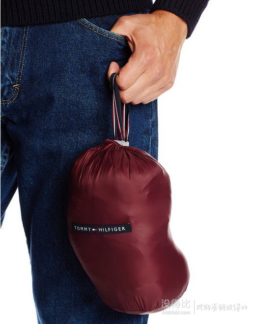 Tommy Hilfiger 湯米·希爾費(fèi)格 男士壓縮羽絨服