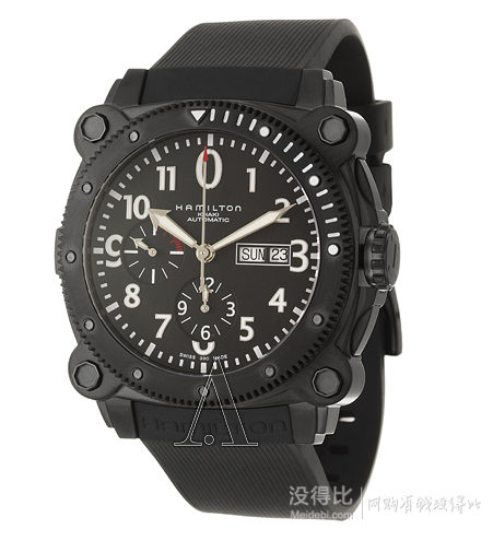 Hamilton Khaki Navy Belowzero 男士多功能計時自動表