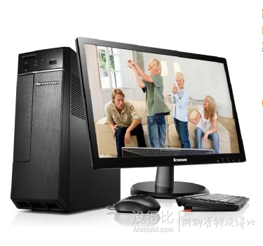 移動端：Lenovo 聯(lián)想 H3050 臺式電腦（i5-4460 4G 500G GT720 1G獨(dú)顯 DVD 千兆網(wǎng)卡 Win10）23英寸 4299元包郵（4899，雙重優(yōu)惠）