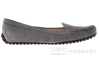 Nine West 玖熙 女士真皮一腳蹬豆豆休閑鞋