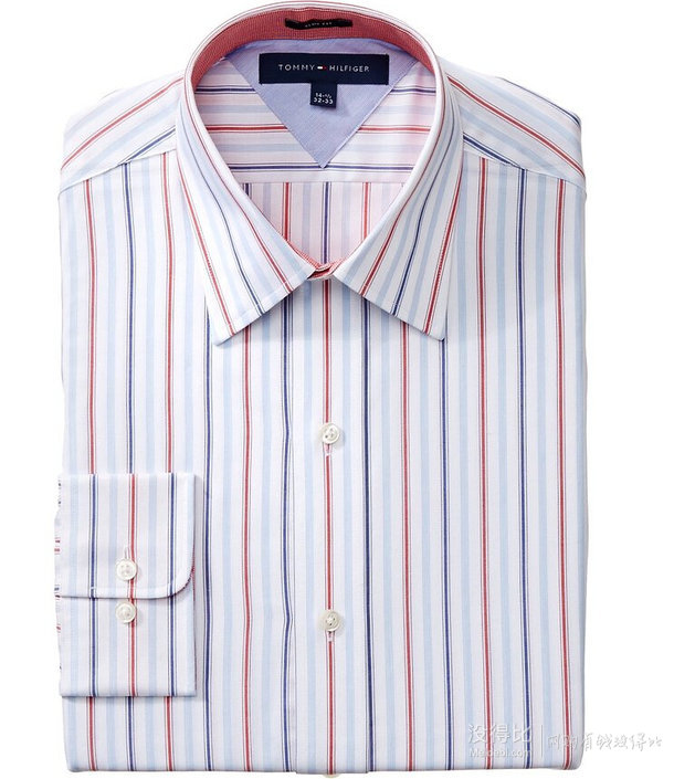 Tommy Hilfiger 男士純棉條紋襯衫