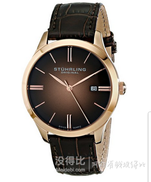 Stuhrling Original 斯圖靈 490.3345K14  男士瑞士石英腕表