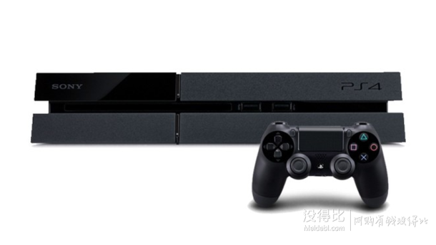 SONY 索尼 PlayStation 4 電腦娛樂(lè)機(jī) 黑色 （主機(jī)+手柄1個(gè)+2張游戲兌換卡） 2099元包郵