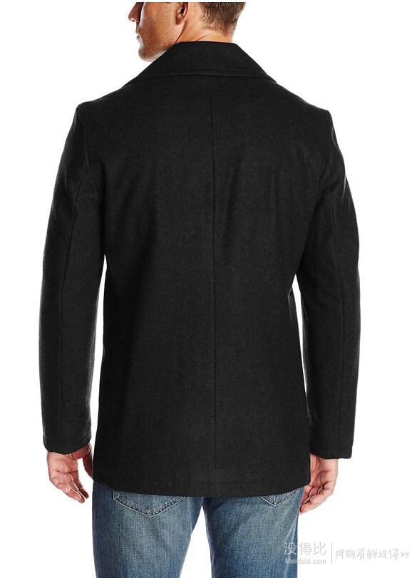 Nautica 諾帝卡  Melton Peacoat 男士雙排扣外套