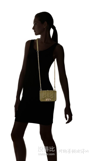 直郵好價！Rebecca Minkoff 瑞貝卡·明可弗 Mini Love 女士真皮挎包