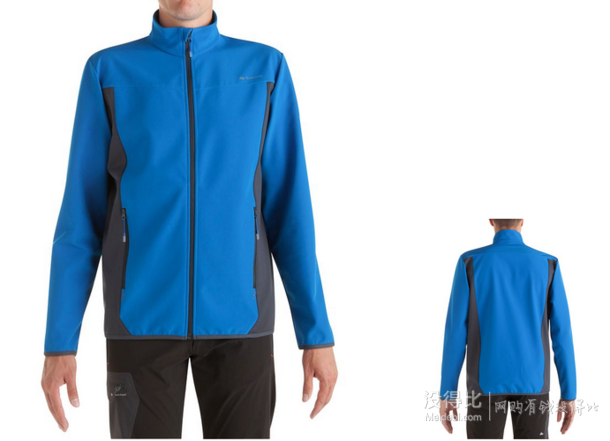 Decathlon 迪卡儂 男式軟殼外套 8228801  99元