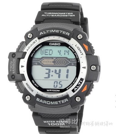 新低價！Casio卡西歐  PROTREK超強功能登山表SGW-300H-1AVDR   268元包郵（368-100）