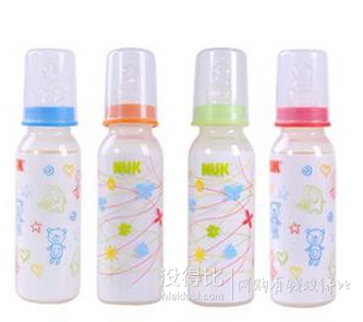 單品5折！NUK  PP彩色奶瓶1階段240ml  25元