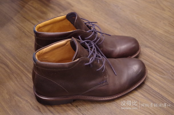 ECCO 愛步 Findlay 男士系帶4孔短靴