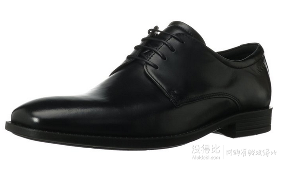 天貓1799元！ECCO 愛步 男士真皮系帶鞋