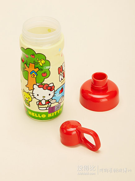 HelloKitty卡通印花運動指環(huán)杯350ml 19元包郵