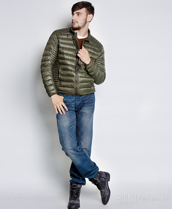 ANDREW MARCMNY 男式輕便高鴨絨百搭羽絨服 TM5AD025