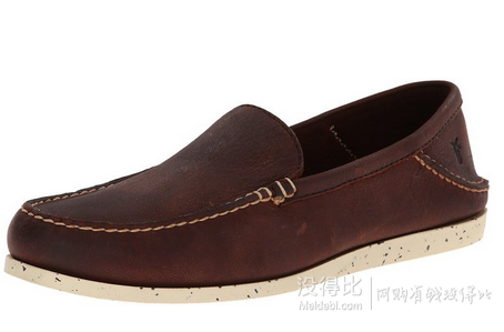 小碼福利！FRYE Mason Venetian 男款休閑皮鞋 