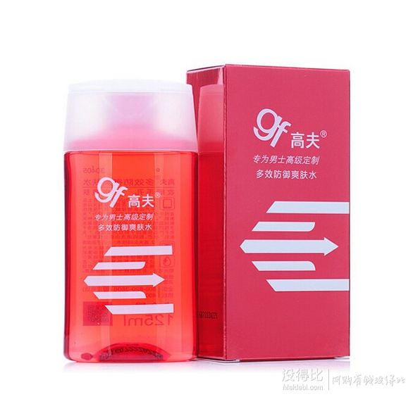 Gf高夫 男士多效防御爽膚水125ml