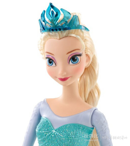 直郵到手74元！Mattel 美泰 冰雪奇緣 公主艾莎玩偶