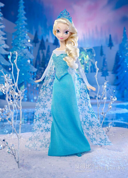 直郵到手74元！Mattel 美泰 冰雪奇緣 公主艾莎玩偶