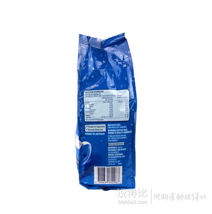 澳洲進(jìn)口Devondale德運(yùn)高鈣速溶全脂奶粉1kg/袋