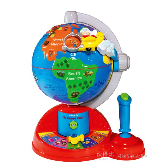 雙重優(yōu)惠！VTech 偉易達(dá) 地球?qū)W習(xí)儀  194元包郵（279元，199-80疊加59-5）