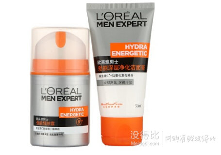LOREAL歐萊雅 男士勁能王牌套裝  折約59.2元（119199-100）