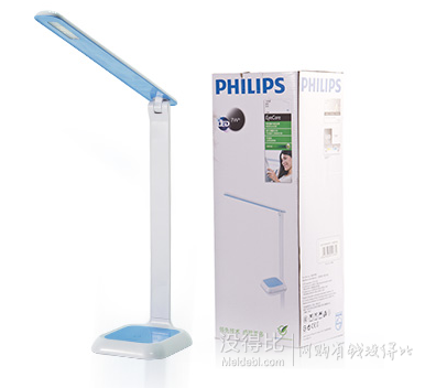 PHILIPS 飛利浦 晶軒 LED臺(tái)燈 7W + 開關(guān) 99.9元包郵（199.9-100）