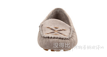 UGG Calze 女款刺繡A質(zhì)麂皮平底鞋