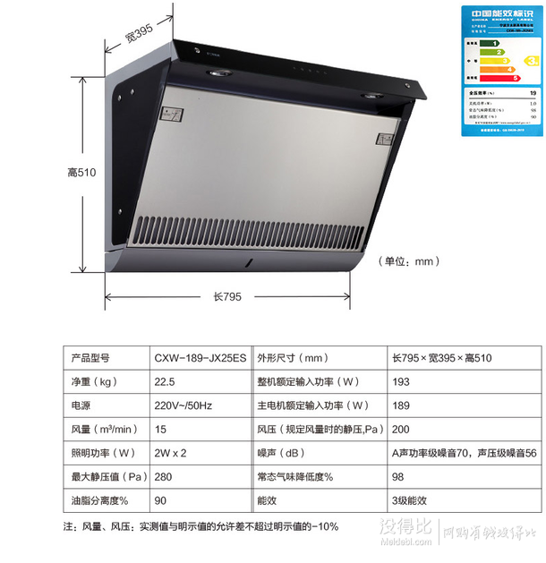 移動(dòng)端：FOTILE 方太 JX25ES+FD22GE 油煙機(jī)燃?xì)庠钐籽b 3080元包郵（3380-300）