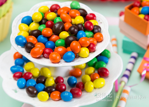 M&M's彩豆分享裝牛奶巧克力豆160g  折8.5元（17199-100）