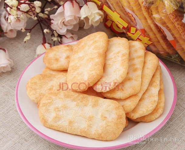 不限購(gòu)！米多奇 香米餅 900g  9.9元