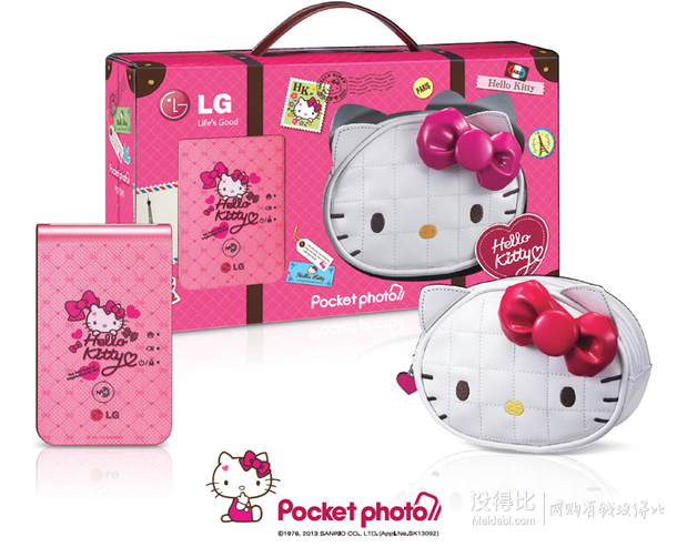 雙重優(yōu)惠！LG POCKET PHOTO 趣拍得 PD239SP 照片打印機(jī)  759元包郵（899元，滿減+用券）