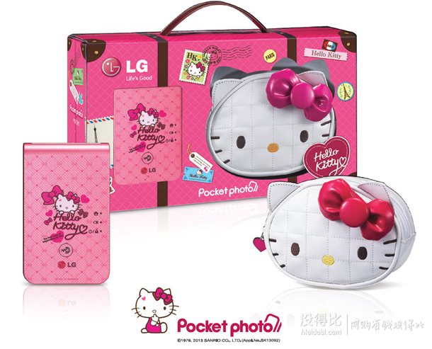 雙重優(yōu)惠！LG POCKET PHOTO 趣拍得 PD239SP 照片打印機(jī)  759元包郵（899元，滿減+用券）