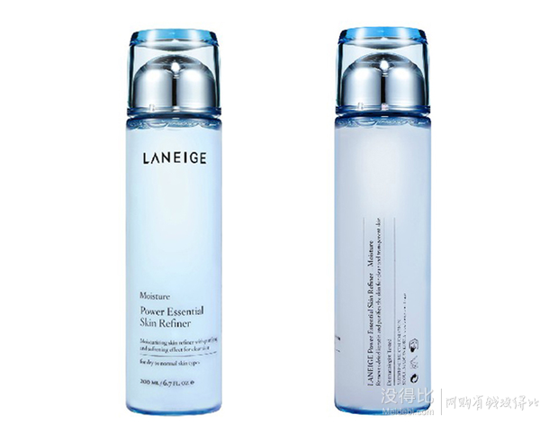 限地區(qū)：LANEIGE 蘭芝 水凝透潤精華水 200ml+中樣三件套111元包郵