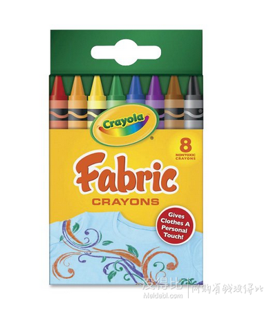 Crayola 繪兒樂 52-5009 兒童彩色蠟筆 8支裝