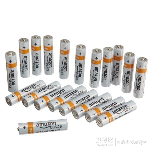 AmazonBasics 亞馬遜倍思 AAA(七號) 堿性電池 (20節(jié)裝)