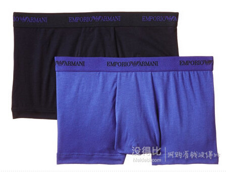 直郵到手150元！Emporio Armani 安普里奧·阿瑪尼 內(nèi)褲兩條裝