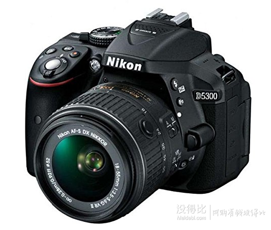 Nikon 尼康 D5300 單反套機（AF-S DX 18-55mm f3.5-5.6G VR鏡頭） 3099元
