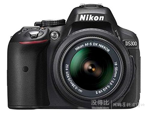 Nikon 尼康 D5300 單反套機（AF-S DX 18-55mm f3.5-5.6G VR鏡頭） 3099元