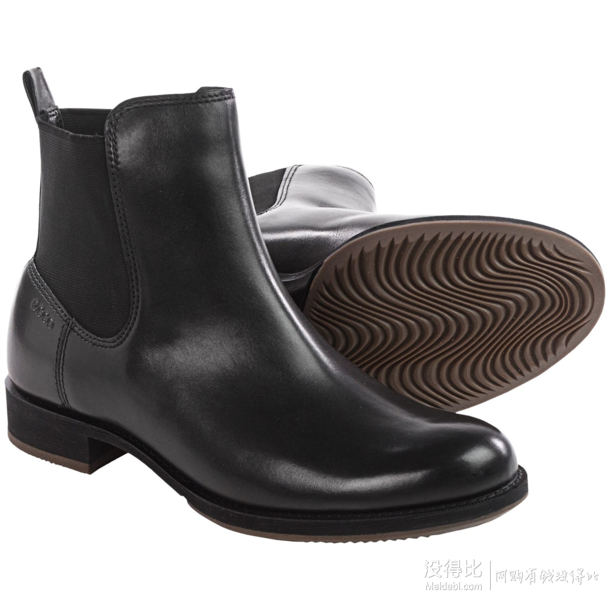 2015秋冬新品，ECCO 愛步 桑特女士切爾西平底短靴