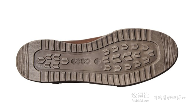 ecco 愛步 Fraser 男款系帶休閑鞋