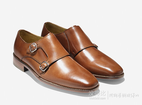 COLE HAAN 可汗 Giraldo Double Monk 男款正裝皮鞋