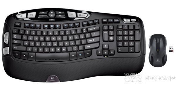 prime会员！Logitech 罗技 Wave Combo Mk550 无线键鼠套装