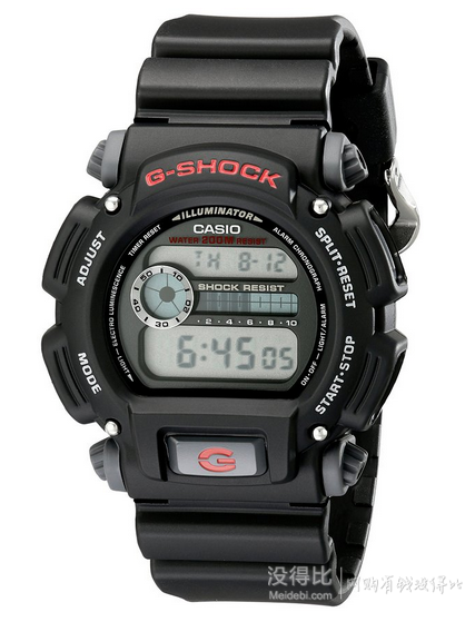 CASIO 卡西歐 G-Shock DW9052-1V 不銹鋼電子男表
