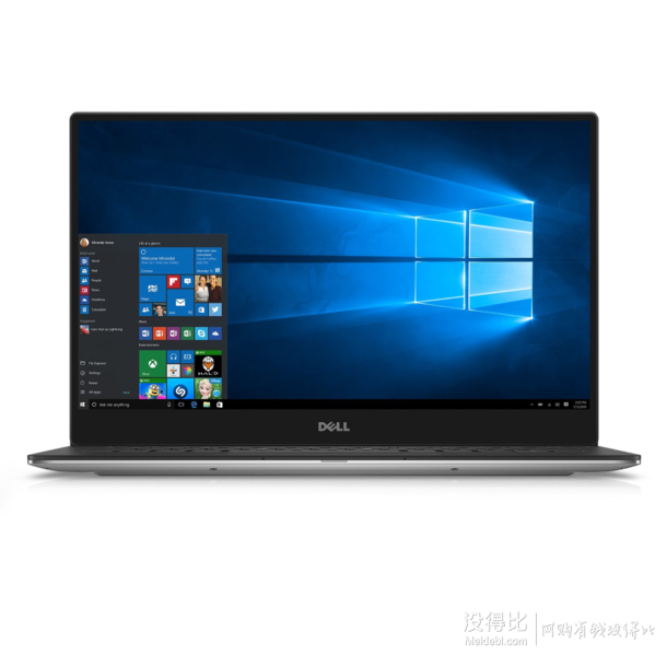 Dell戴爾 XPS 13.3寸QHD+觸控筆記本 微軟簽名版 9350-5340SLV (i7-6500U/ 8G/256G) 