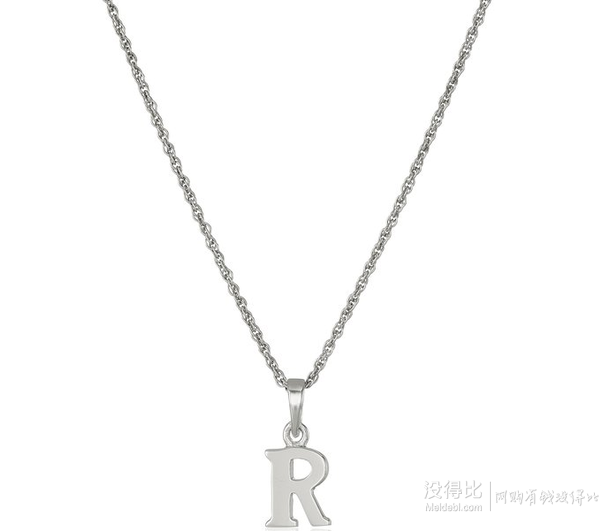A-T純銀字母吊墜創(chuàng)意項(xiàng)鏈